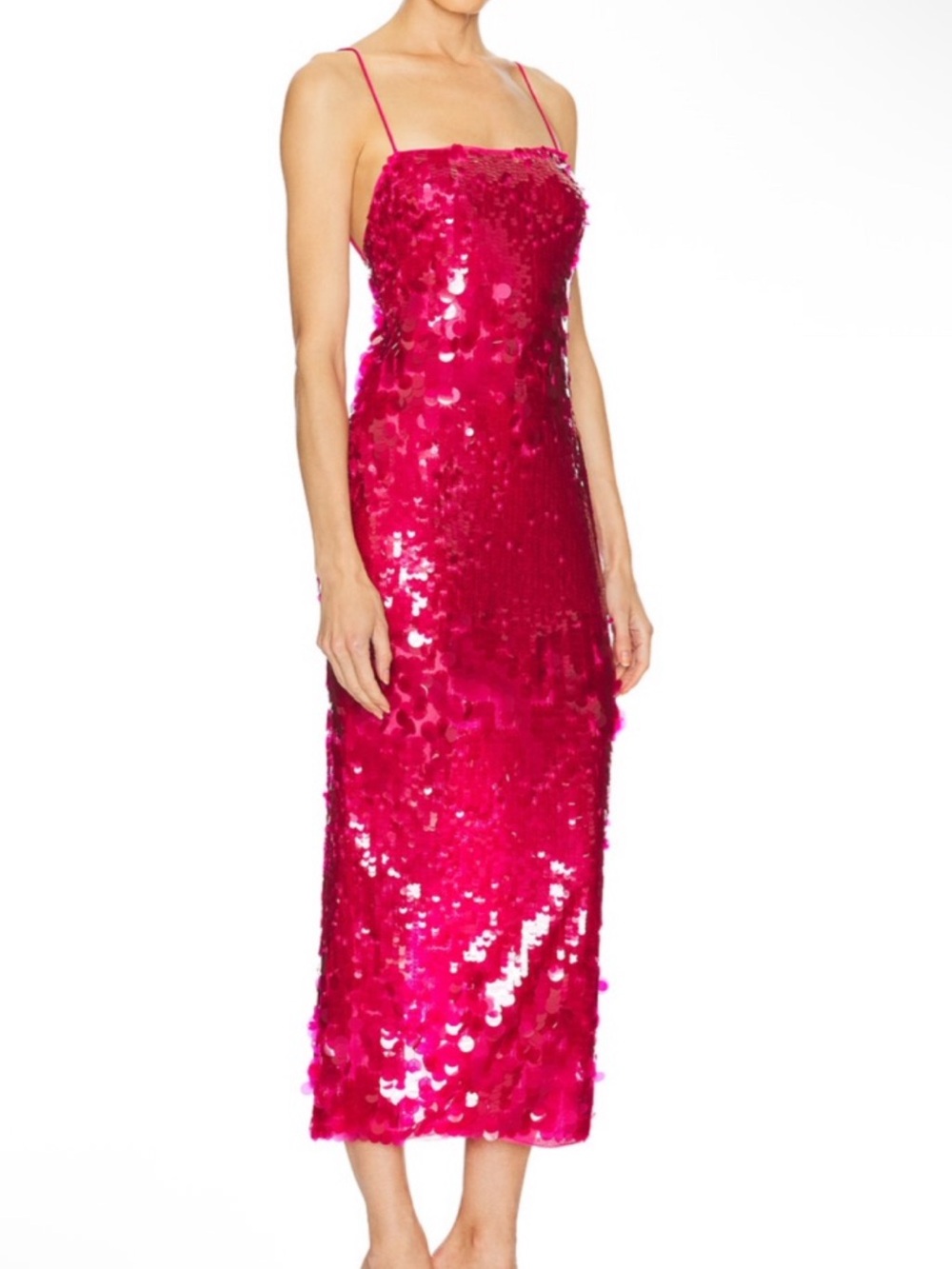 Retrofete Alana Sequin Midi Dress
